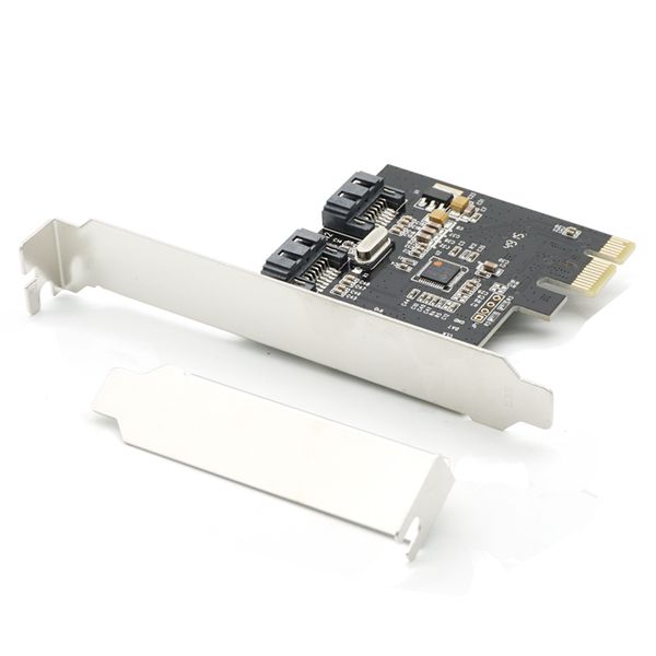 PCI-E Express SATA2 SATA2.0 3 ГБ/с 2 порта SATA II карты расширения Jmb362 чипсет низкий профиль кронш
PCI-E Express SATA2 SATA2.0 3 ГБ/с 2 порта SATA II карты расширения Jmb362 чипсет низкий профиль кронш