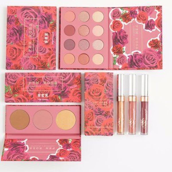2019 colourpop cosmetics x karrueche fem rosa collection kit 12 color eye shadow 3 color highlighter 3 color matte lipstick makeup set
2019 colourpop cosmetics x karrueche fem rosa collection kit 12 color eye shadow 3 color highlighter 3 color matte lipstick makeup set