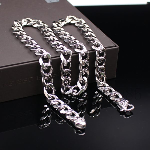 men's fashion jewelry stainless steel heavy cuban link chain silver necklace 16"-30"x 13mm ship free
men's fashion jewelry stainless steel heavy cuban link chain silver necklace 16"-30"x 13mm ship free