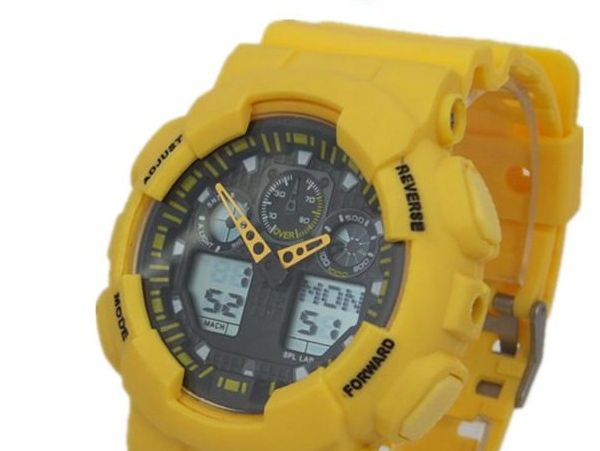 1pcs top relogio G100 men's sports watches, LED chronograph wristwatch, military watch, digital watch, good gift for men & boy, dropship 650
1pcs top relogio G100 men's sports watches, LED chronograph wristwatch, military watch, digital watch, good gift for men & boy, dropship 650