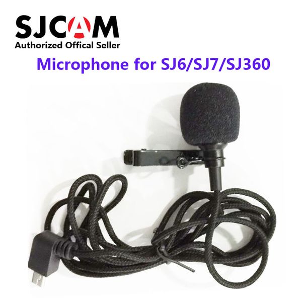 

Wholesale- Original SJCAM Accessories External Microphone MIC for SJCAM SJ6 LEGEND /SJ7 Star /SJ360 Sports Camera