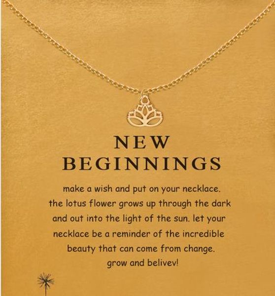 with card cute dogeared necklace with lotus (new beginnings) silver and gold color, no fade, and high quality
with card cute dogeared necklace with lotus (new beginnings) silver and gold color, no fade, and high quality