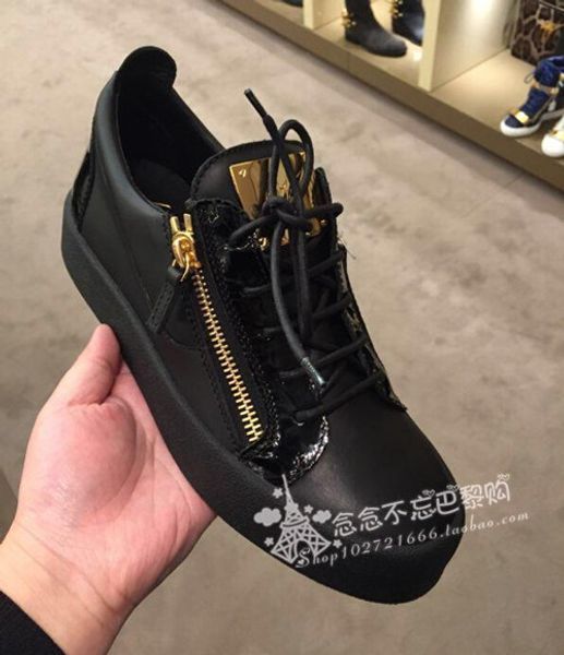 2019 Hot Sales Fashion Brand Shoes Men Women Casual Low Top Black Leather Sports Shoes Double Zipper Flat Men Sneakers Iron Sheets Shoes
2019 Hot Sales Fashion Brand Shoes Men Women Casual Low Top Black Leather Sports Shoes Double Zipper Flat Men Sneakers Iron Sheets Shoes