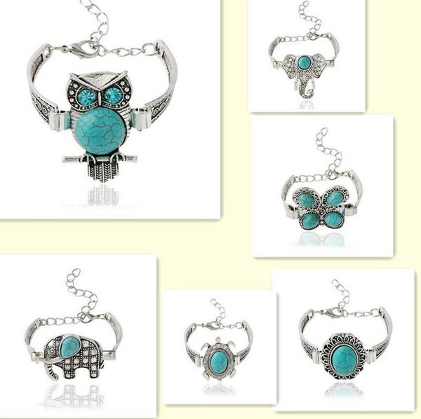 Good A++ Explosive Imitation Thai Silver Owl Retro Bracelet Animal Bracelet FB273 mix order 20 pieces a lot Charm Bracelets
Good A++ Explosive Imitation Thai Silver Owl Retro Bracelet Animal Bracelet FB273 mix order 20 pieces a lot Charm Bracelets