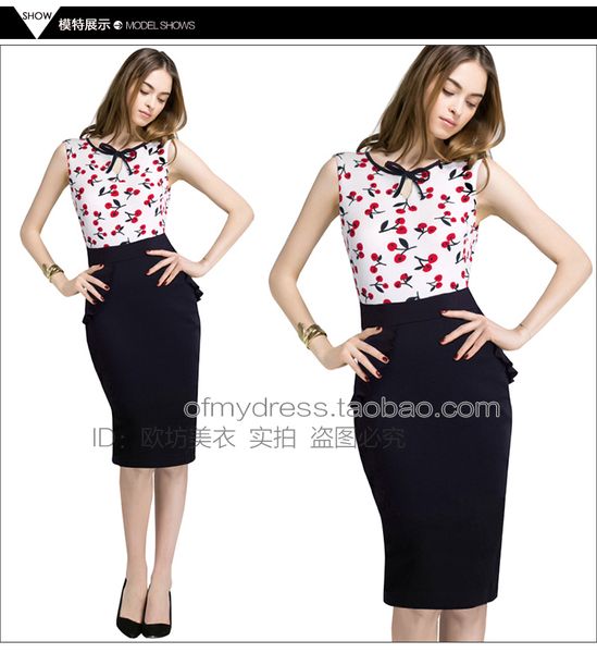 2017 новое прибытие европейский cherry печатных платья без рукавов колен женщины тонкий бантом жилет платье bodycon бесплатная доставка, Black;gray
2017 новое прибытие европейский cherry печатных платья без рукавов колен женщины тонкий бантом жилет платье bodycon бесплатная доставка, Black;gray
