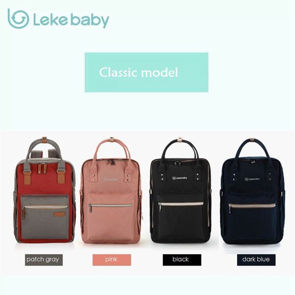 wholesale- lekebaby fashion mom maternity bag diaper bag large capacity baby care nappy changing bag travel backpack
wholesale- lekebaby fashion mom maternity bag diaper bag large capacity baby care nappy changing bag travel backpack