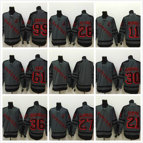 mens new york cross check # 30 henrik lundqvist 36 zuccarello 99 gretzky 13 hayes 27 mcdonagh grey shadow темно-серые хоккейные майки, Black;red
mens new york cross check # 30 henrik lundqvist 36 zuccarello 99 gretzky 13 hayes 27 mcdonagh grey shadow темно-серые хоккейные майки, Black;red