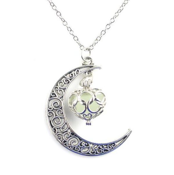 glowing in the dark pendant necklaces silver chain necklaces hollow moon heart choker necklace collares statement jewelry
glowing in the dark pendant necklaces silver chain necklaces hollow moon heart choker necklace collares statement jewelry