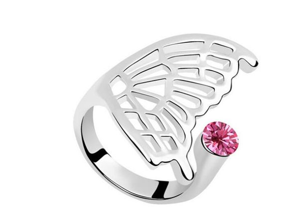 adjustable size austria crystal rings wedding bands engagement rings for women hollow out butterfly rings silver color
adjustable size austria crystal rings wedding bands engagement rings for women hollow out butterfly rings silver color