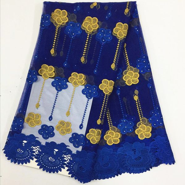 5 yards/pc sale royal blue french net lace fabric with rhinestone and yellow flower african mesh lace for clothes bn51-5
5 yards/pc sale royal blue french net lace fabric with rhinestone and yellow flower african mesh lace for clothes bn51-5