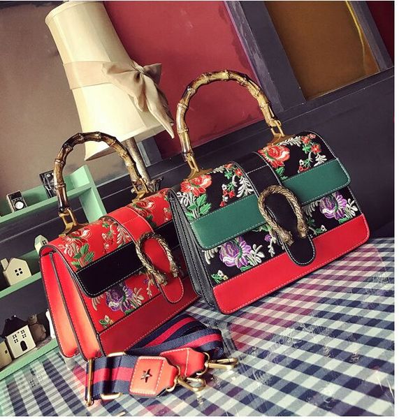 2017 new folk style embroidery bamboo handle women handbag fashion show shoulder bags tote bag
2017 new folk style embroidery bamboo handle women handbag fashion show shoulder bags tote bag