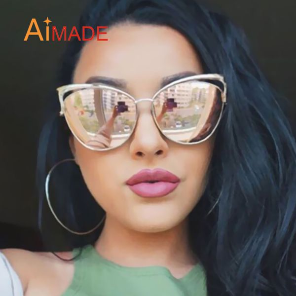 wholesale-aimade vintage women cat eye sunglasses fashion female hollow shades superstar big cateye mirror sun glasses ladies uv400, White;black
wholesale-aimade vintage women cat eye sunglasses fashion female hollow shades superstar big cateye mirror sun glasses ladies uv400, White;black