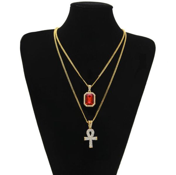 key of life bling rhinestone cross pendant with red ruby pendant necklace set men fashion hip hop jewelry, Silver
key of life bling rhinestone cross pendant with red ruby pendant necklace set men fashion hip hop jewelry, Silver
