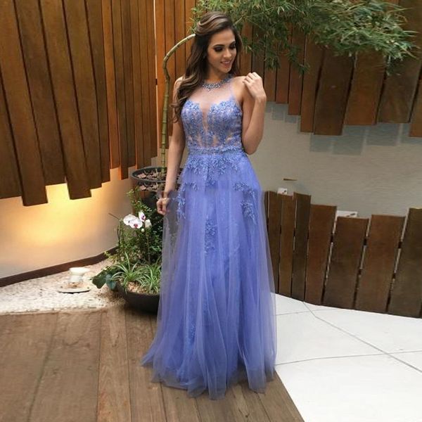 2017 tulle off shoulder prom dresses beaded lace applique jewel neck open back formal evening gowns, Black
2017 tulle off shoulder prom dresses beaded lace applique jewel neck open back formal evening gowns, Black