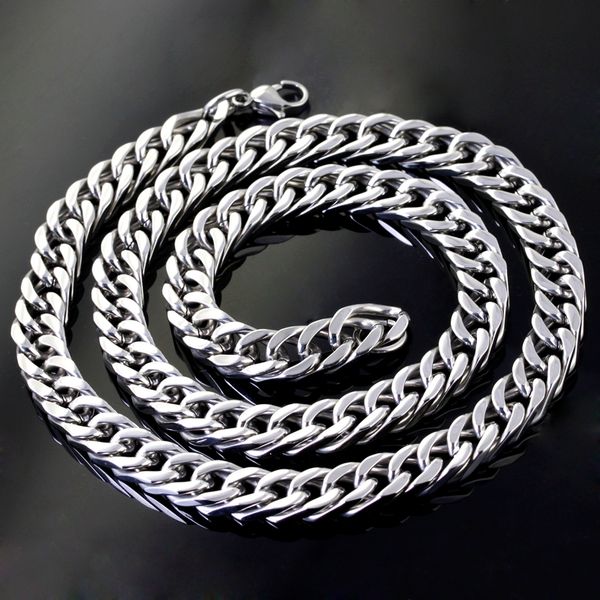 wholesale polished jewelry silver stainless steel curb link chain necklace for men's gifts 8mm wide 18''-32'' choos
wholesale polished jewelry silver stainless steel curb link chain necklace for men's gifts 8mm wide 18''-32'' choos
