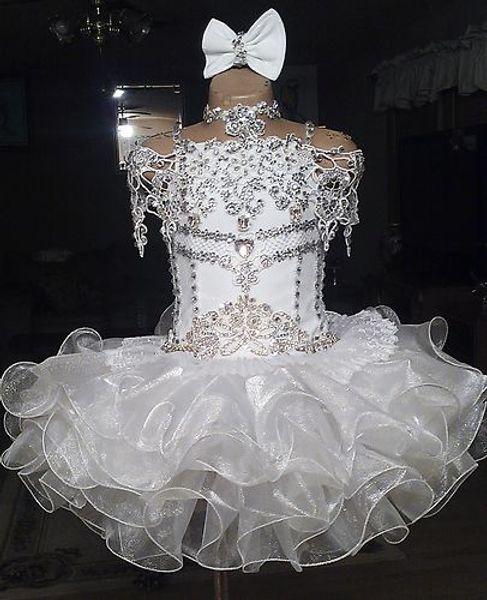 white lace beaded halter short sleeve bow organza ball gown cupcake toddler little girls pageant dresses flower girls for weddings glitz, White;red
white lace beaded halter short sleeve bow organza ball gown cupcake toddler little girls pageant dresses flower girls for weddings glitz, White;red