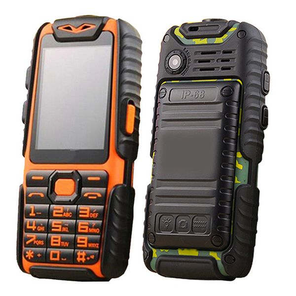 Guophone A6 Mobile Phone Daily Dustproof 9800mAh Dual Sim 2.4" Flashlight Power Bank Long Standby CellPhone 
Guophone A6 Mobile Phone Daily Dustproof 9800mAh Dual Sim 2.4" Flashlight Power Bank Long Standby CellPhone