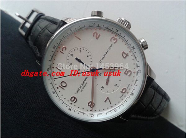 factory supplier luxury wristwatch sapphire portuguese 371446 japanese quartz movement chronograph white dial mens men's watch watches, Slivery;brown
factory supplier luxury wristwatch sapphire portuguese 371446 japanese quartz movement chronograph white dial mens men's watch watches, Slivery;brown
