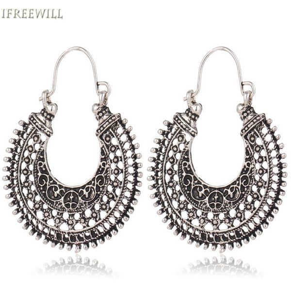 wholesale- flower basket hoop earrings vintahe style big metal earrings for women iill hoop earrings wholesale, Golden;silver
wholesale- flower basket hoop earrings vintahe style big metal earrings for women iill hoop earrings wholesale, Golden;silver