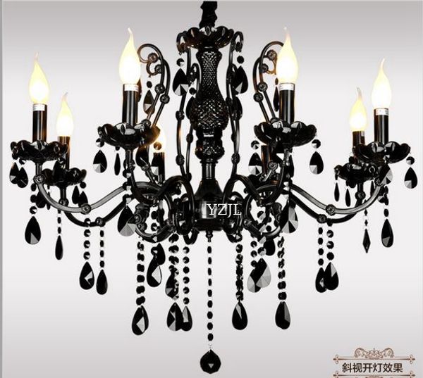 black chandelier crystal chandelier light crystal living room bedroom american restaurant vintage iron chandelier lighting
black chandelier crystal chandelier light crystal living room bedroom american restaurant vintage iron chandelier lighting