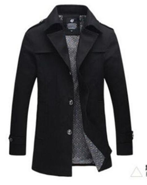 man winter in europe and america single-breasted style boutique han edition of high-grade woolen cloth trench coat / m-4xl, Black
man winter in europe and america single-breasted style boutique han edition of high-grade woolen cloth trench coat / m-4xl, Black