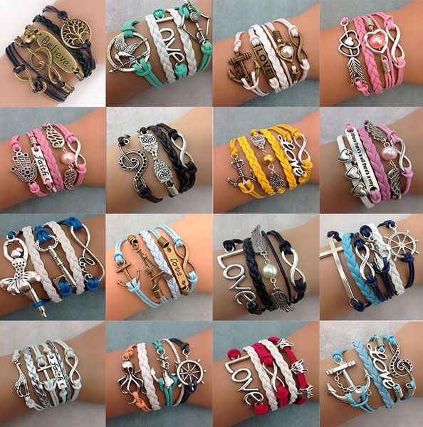 brand new diy creative burst friendship friendship multi - layer bracelet hand rope fb151 mix order 20 pieces a lot charm bracelets, Golden;silver
brand new diy creative burst friendship friendship multi - layer bracelet hand rope fb151 mix order 20 pieces a lot charm bracelets, Golden;silver