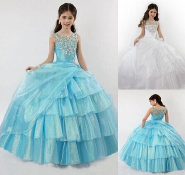 crew custom cute little flower girl dress floor length hand made flowers bows kids prom birthday dress 33, White;blue
crew custom cute little flower girl dress floor length hand made flowers bows kids prom birthday dress 33, White;blue