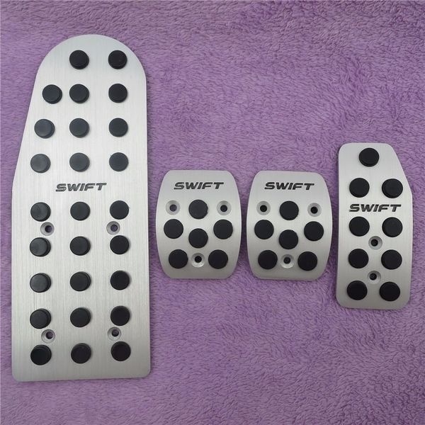 car accessories for suzuki swift 2006-2012 new sport aluminium foot pedal rest plate speed mt/at plate pads covers styling
car accessories for suzuki swift 2006-2012 new sport aluminium foot pedal rest plate speed mt/at plate pads covers styling