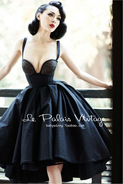 arabic spaghetti straps little black ball gown retro evening dresses sweetheart hi lo backless tulle summer party prom evening dresses, Black;red
arabic spaghetti straps little black ball gown retro evening dresses sweetheart hi lo backless tulle summer party prom evening dresses, Black;red