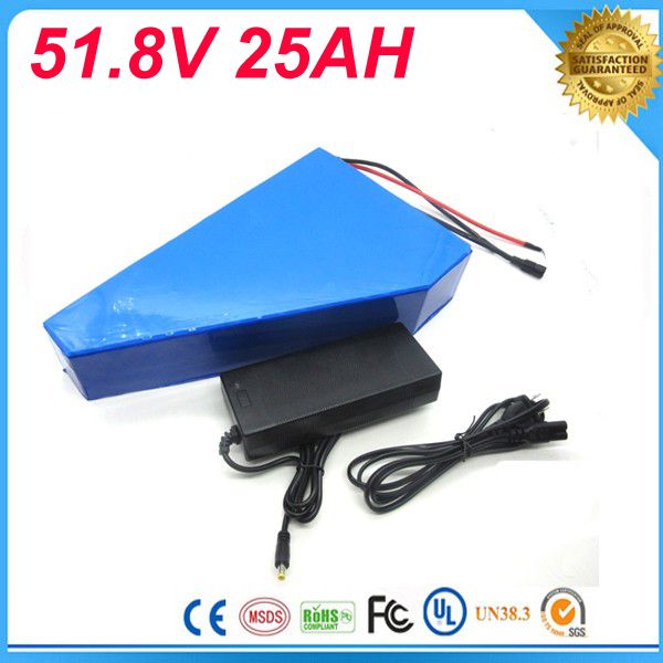 customes taxes 51.8v 25ah triangle battery 51.8v ebike batterie 52v 1000w li-ion battery pack for electric bicycle for panasonic cell
customes taxes 51.8v 25ah triangle battery 51.8v ebike batterie 52v 1000w li-ion battery pack for electric bicycle for panasonic cell