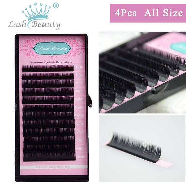 wholesale- 4pcs all sizes 3d volume eyelash extensions lash jbcd curl 2015 new lash beauty brand
wholesale- 4pcs all sizes 3d volume eyelash extensions lash jbcd curl 2015 new lash beauty brand
