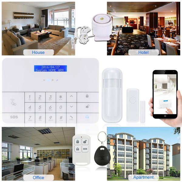 wireless gsm alarm system with monitoring & intercom by sms & app matrix lcd display digital touch keyboard rfid tag
wireless gsm alarm system with monitoring & intercom by sms & app matrix lcd display digital touch keyboard rfid tag