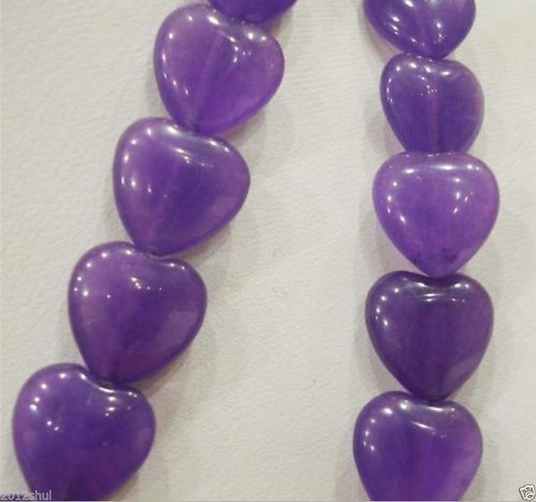 10x10mm amethyst flat heart-shaped beads 15", Silver
10x10mm amethyst flat heart-shaped beads 15", Silver