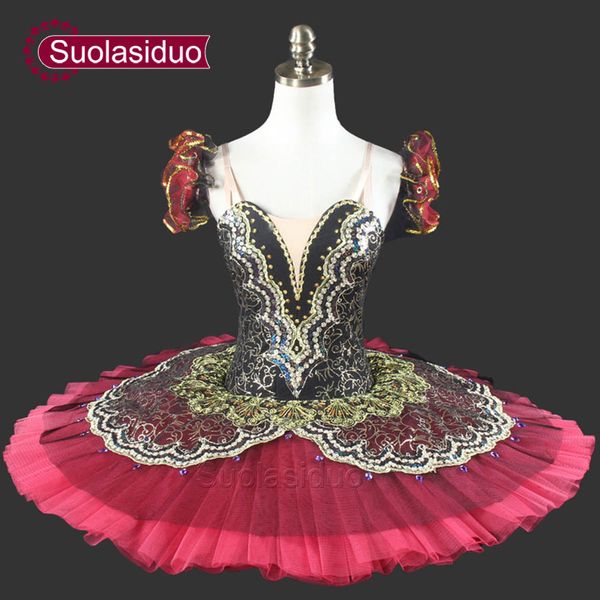 women red gold professional tutu for girls pancake red performance tutu ballet kids ballet tutu child sd0014, Black;red
women red gold professional tutu for girls pancake red performance tutu ballet kids ballet tutu child sd0014, Black;red