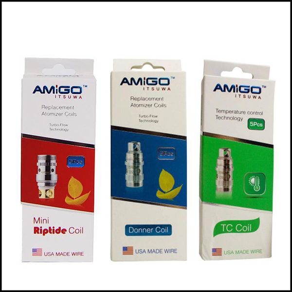 100% Genuine Itsuwa Amigo Mini Riptide Coil 0.3ohm 0.5ohm Support 15-50W Fit Vogue 50W Polestar Top Filling Riptide Free Shipping
100% Genuine Itsuwa Amigo Mini Riptide Coil 0.3ohm 0.5ohm Support 15-50W Fit Vogue 50W Polestar Top Filling Riptide Free Shipping