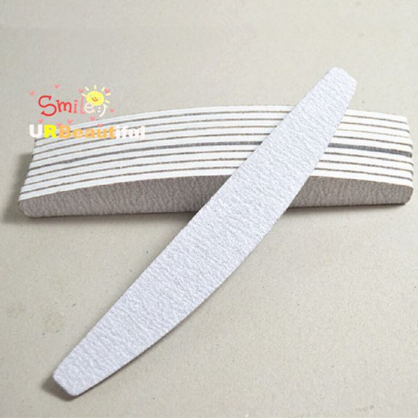 wholesale- 10pcs professional nail art double side curved emery board grey sandpaper half moon nail file buffer block manicure tool
wholesale- 10pcs professional nail art double side curved emery board grey sandpaper half moon nail file buffer block manicure tool