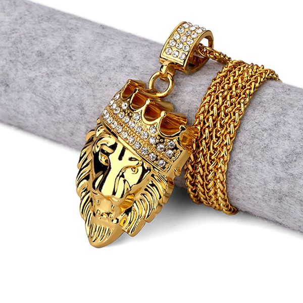 hip hop jewelry iced out gold plated fashion bling bling lion head pendant gift, Silver
hip hop jewelry iced out gold plated fashion bling bling lion head pendant gift, Silver