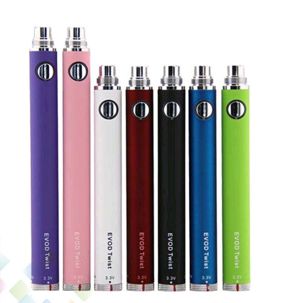 Electronic Cigarette Ego Battery EVOD Twist Battery E cigarette Battery Variable Voltage elegant button top quality factory price
Electronic Cigarette Ego Battery EVOD Twist Battery E cigarette Battery Variable Voltage elegant button top quality factory price