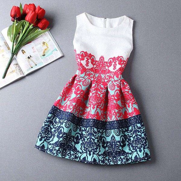 red floral print women dress summer style sleeveless party dresses sundresses plus size tunic vestidos de festa robe 10341, Black;gray
red floral print women dress summer style sleeveless party dresses sundresses plus size tunic vestidos de festa robe 10341, Black;gray