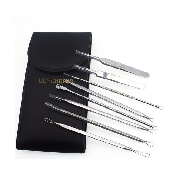 8pcs professional blackhead and blemish remover kit blackheads extractor comedone extractors blemish case with mirror
8pcs professional blackhead and blemish remover kit blackheads extractor comedone extractors blemish case with mirror