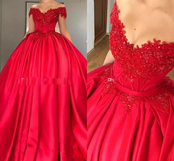 red satin ball gown quinceanera dresses with beaded appliques cap sleeves ball gown prom dresses lace up vestido de fiesta for red carpet, Blue;red
red satin ball gown quinceanera dresses with beaded appliques cap sleeves ball gown prom dresses lace up vestido de fiesta for red carpet, Blue;red