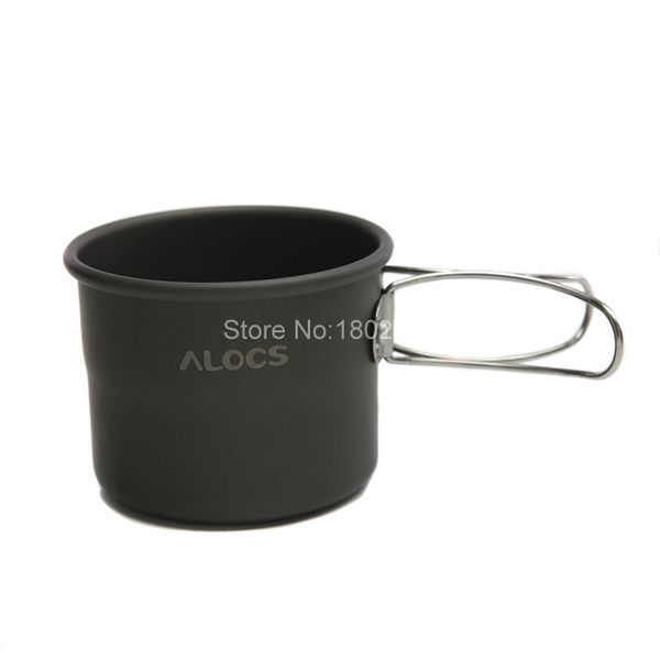 wholesale- alocs ultralight aluminum oxide water bottle cup with foldable handles for kitchen camping hiking picnic cookwares tw-402
wholesale- alocs ultralight aluminum oxide water bottle cup with foldable handles for kitchen camping hiking picnic cookwares tw-402
