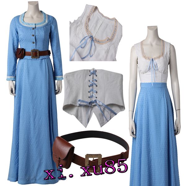 original westworld dolores abernath cosplay costume tube dress skirt custom made any size ing, Black;red
original westworld dolores abernath cosplay costume tube dress skirt custom made any size ing, Black;red