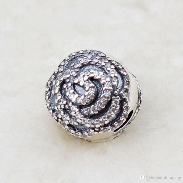 edell rose silver pandora pandora клип с clear cz стерлингового серебра 925 цветок замок остановился европейские бусины подходят браслеты ож, Black
edell rose silver pandora pandora клип с clear cz стерлингового серебра 925 цветок замок остановился европейские бусины подходят браслеты ож, Black