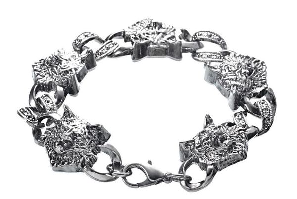 5pcs/lot new punk jewelry men's stainless steel bracelet titanium steel cross series wolf head bracelet bangle in stock bracelet, Golden;silver
5pcs/lot new punk jewelry men's stainless steel bracelet titanium steel cross series wolf head bracelet bangle in stock bracelet, Golden;silver
