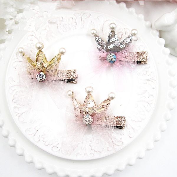 15pcs/3c glitter pearl crown hairpins sequin tiaras tulle barrettes fashion princess headwear boutique hair accessories for girls, Slivery;white
15pcs/3c glitter pearl crown hairpins sequin tiaras tulle barrettes fashion princess headwear boutique hair accessories for girls, Slivery;white