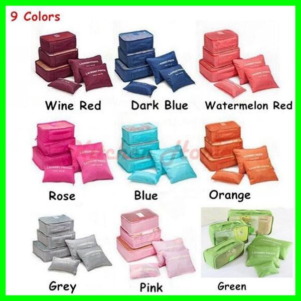 6pcs/set travelling bag set men women nylon luggage packing cube bag fashion double zipper waterproof underware bra storage bag organizer
6pcs/set travelling bag set men women nylon luggage packing cube bag fashion double zipper waterproof underware bra storage bag organizer