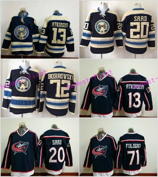 Columbus Blue Jackets Ice Hockey 13 Cam Atkinson 43 Scott Hartnell Jerseys 20 Brandon Saad 71 Nick Foligno 72 Sergei Bobrovsky Dark Blue Men
Columbus Blue Jackets Ice Hockey 13 Cam Atkinson 43 Scott Hartnell Jerseys 20 Brandon Saad 71 Nick Foligno 72 Sergei Bobrovsky Dark Blue Men