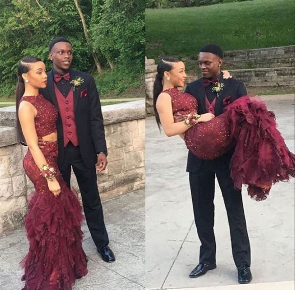 elegant two pieces burgundy lace mermaid maroon prom dresses 2021 jewel neck plus size evening occasion gowns vestidos custom made cheap, Black
elegant two pieces burgundy lace mermaid maroon prom dresses 2021 jewel neck plus size evening occasion gowns vestidos custom made cheap, Black