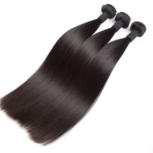 straight virgin human hair 3 bundles 100g/pcs 10"-28" double weft hair extension, Black
straight virgin human hair 3 bundles 100g/pcs 10"-28" double weft hair extension, Black